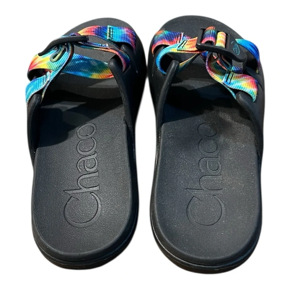 Chaco Chillo Slides Tie Dye Sandals Size 5